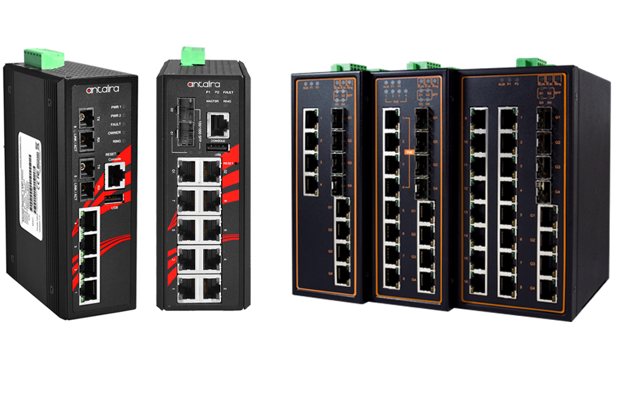 Ipari menedzselhető switch - AXTEK